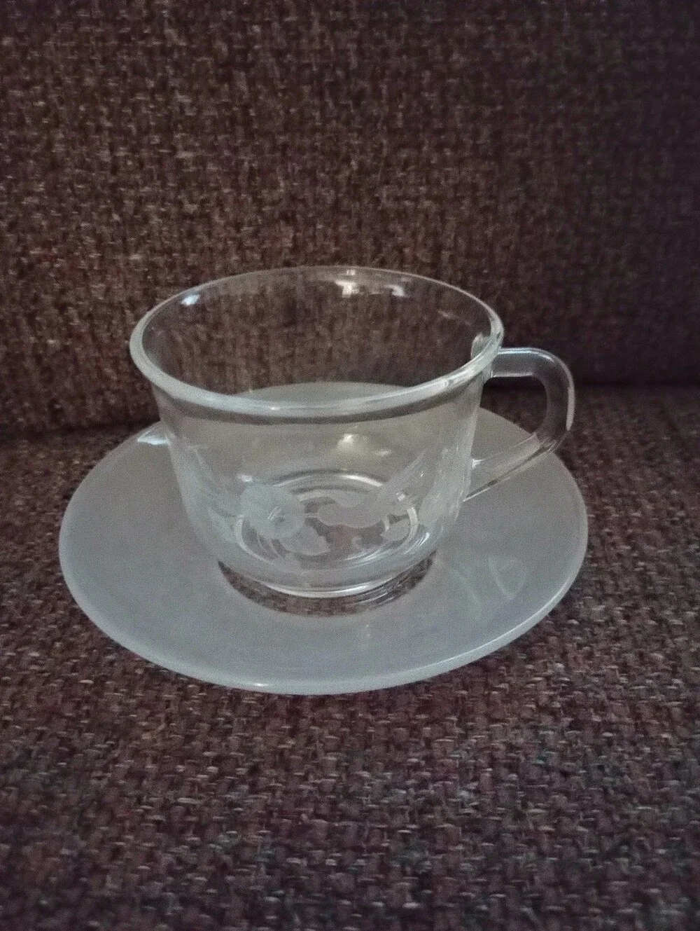Avon Hummingbird Cup & Saucers- New In Box